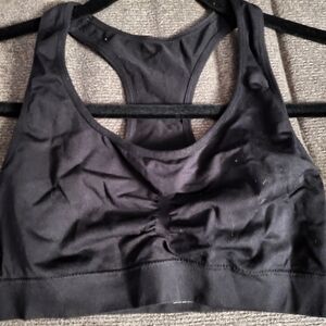 Jenni Intimates Black Racer Back Bra